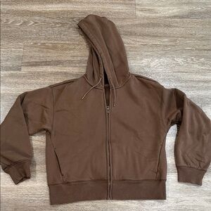 Uniqlo Chocolate Fleece Jacket